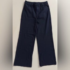 Tommy Hilfiger Navy Wide Leg Trousers